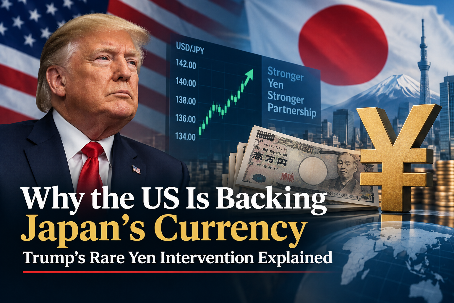 Why the US Is Backing Japan’s Currency: Trump’s Rare Yen Intervention Explained