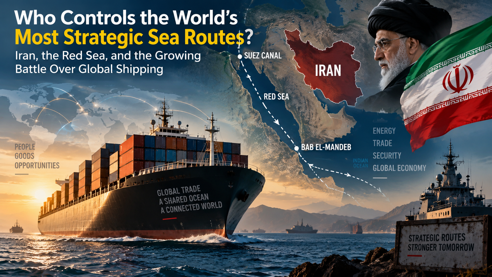Who Controls the World’s Most Strategic Sea Routes? Iran, the Red Sea, and the Growing Battle Over Global Shipping
