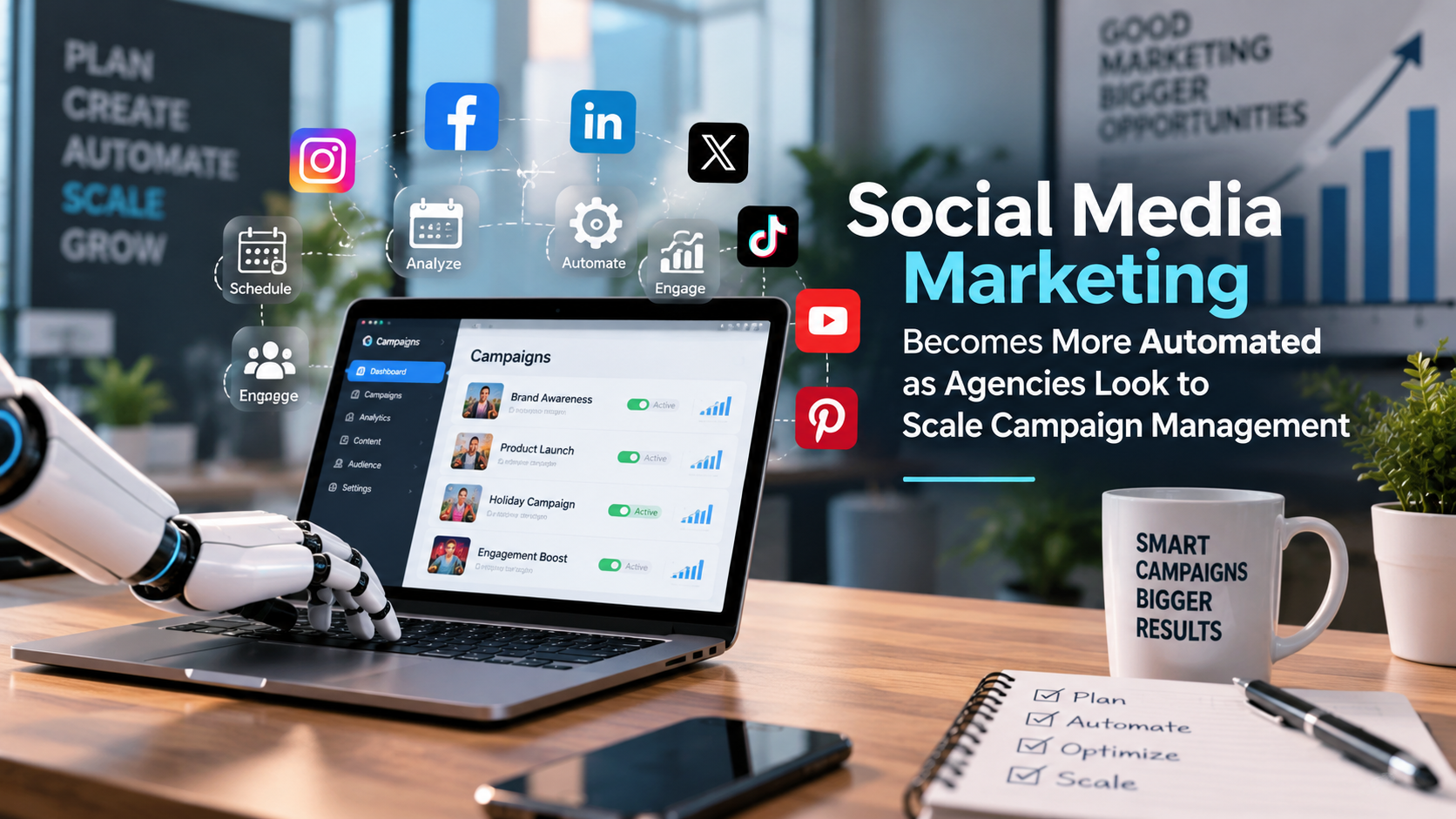 Social Media Marketing Becomes More Automated as Agencies Look to Scale Campaign Management